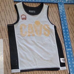 Kids CAVS Jersey - Black and Gold Reversible
